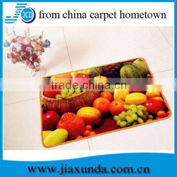 New design 100% polyester bathroom cotton rug