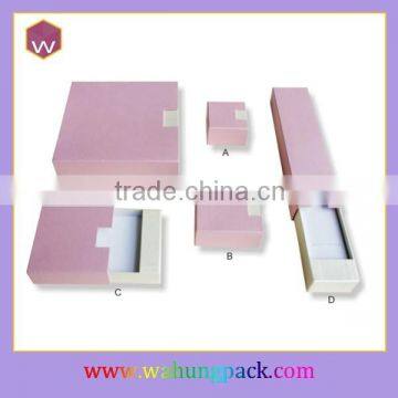 custom paper jewelry gift box & personal candy colors luxury elegant jewelry boxes