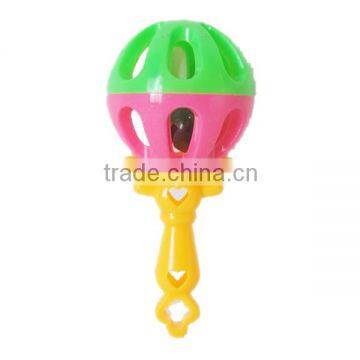 Plastic baby rattle ball for toy