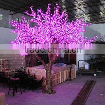 High Simulation Waterproof Cherry Blossom 3m Decoration 220v Led Tree Light photo-6