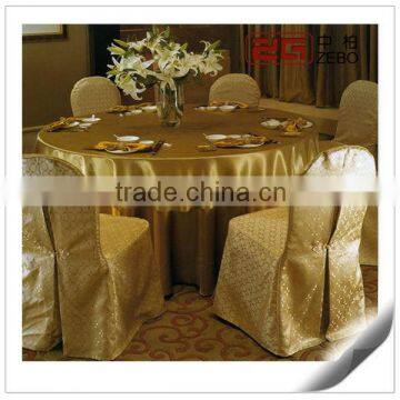 100% Polyester Cheap Wholesale Party Used Chair and Table Covers for sale