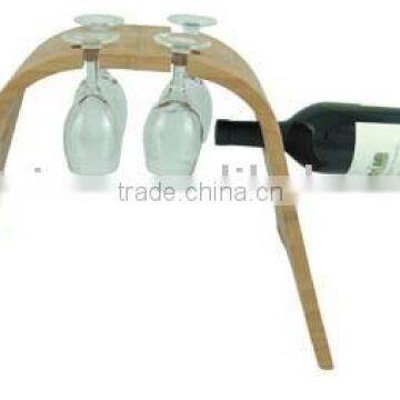 Bamboo wine rack