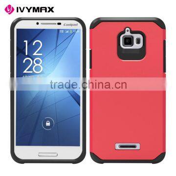 Free sample phone case 2 in 1 slim tpu&pc case for Coolpad 3622A 3623A