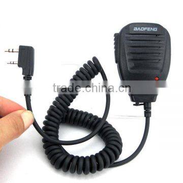 Handheld Walkie Talkie ptt Speaker Mic for Baofeng uv5r