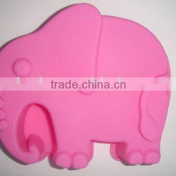 silicone elephant cake mould