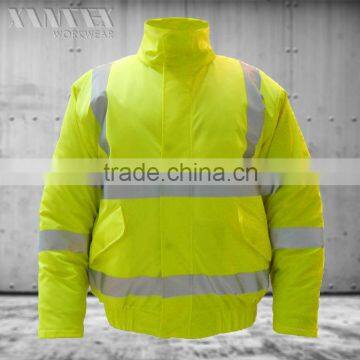 EN471/ EN ISO 11612 Padded Rainwear jacket