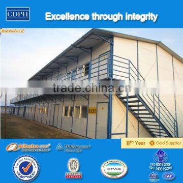 flexible design steel sandwich panel prefab hotel room