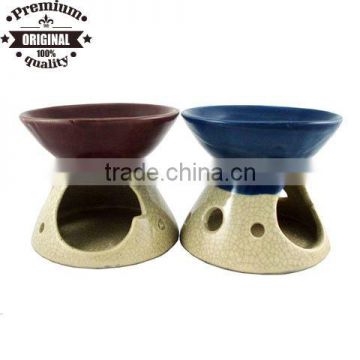 2013 new design Creative cracked wholesale ceramic oil burners