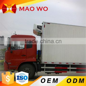 Foton LED light 3 axle box cold room van freezer truck