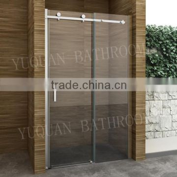 frameless glass enclosed shower glass hinge