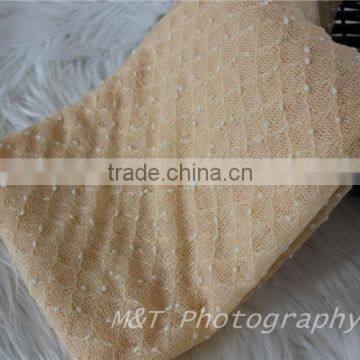 75x100cm Extra Long Stretch Knit Wraps Newborn Photo Prop Popcorn Wrap Baby Wrap Stretchy Knit Wrap