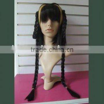 New Product Girl Party Blonde Braid Hair Cosplay Wig