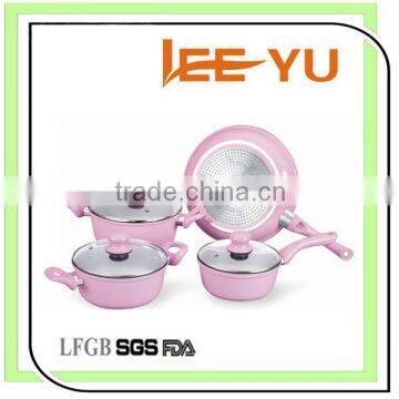 New design 7Pcs with non-stick coating round frying pan