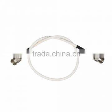 30cm White color Jump Cable with 2 N-female Connector