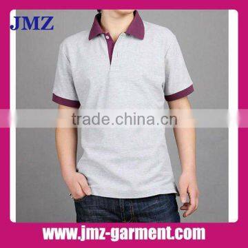 100% cotton popular polo shirt for man