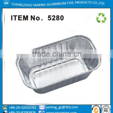 rectangular small aluminium foil round edge loaf pan foil baking container