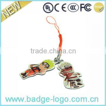 Japanese Cartoon Boy Stianless Steel Cell Phone Accessories