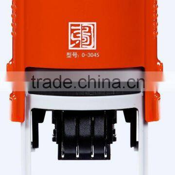 Customized Auto Oval 30x45mm ABS Material Teacher Use Numbering Self-inking Stamp
