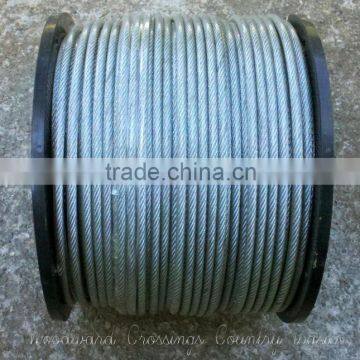 Galvanized Steel Wire Rope DIN3058 6X19(S)+FC photo-2