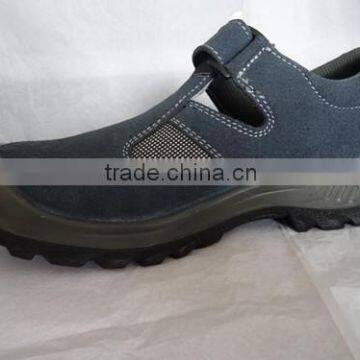 LOW CUT SANDALS SAFETY SHOES WITH STEEL TOE CAP STEEL PLATE WORKING SHOES WORK TIME SANDALS