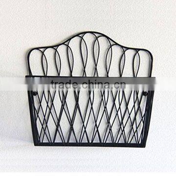 Black Wire Wall Mout Fruit Basket photo-2