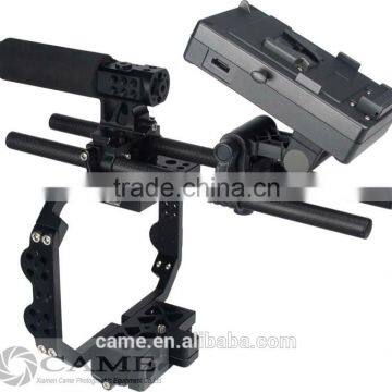 Clearance Sale F&V BMC Cage for BlackMagic Design Cinema Camera 15mm Rail Advanced BMCC Kit photo-2