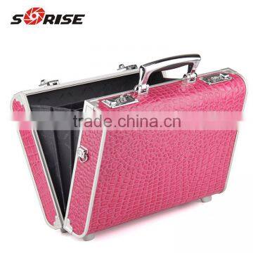Personalized Custom Combination Lock Hard Side Cosmetic Case photo-6