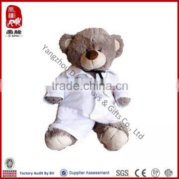 NICI Toy Chubby Bear Personized Bear Costume Teddy Bear Doctor