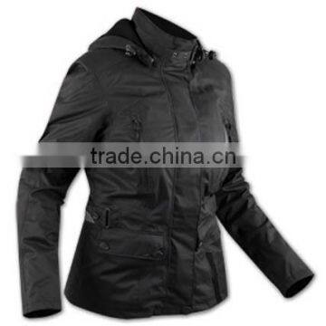 Black And Pink Color Womens Jacket photo-6