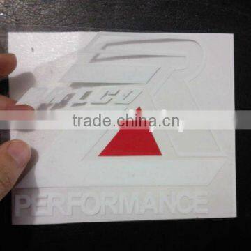 2012 waterproof die cut sticker
