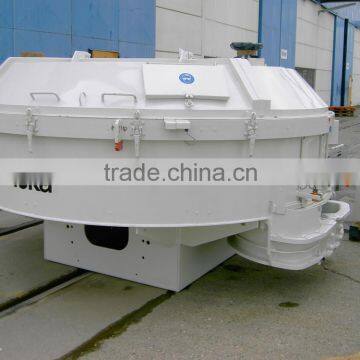 1125liter Germany Teka Pan Type Concrete Bagger Mixer model THZ1125