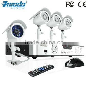 Zmodo Sony CCD IR Outdoor Camera 8CH DVR CCTV Kit