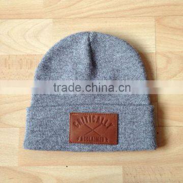 design your own custom patch winter beanies hat