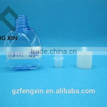 small 10ml eye drops plastic bottle with sealing type cap