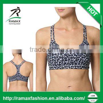 Ramax Custom Womens Sports Animal Print High Quality Stylish Yoga Bra