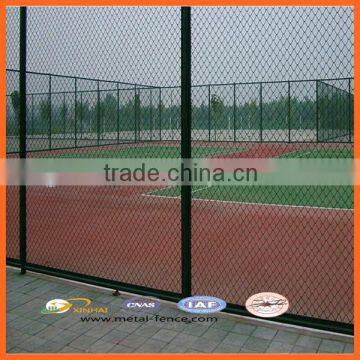 Xinhai high quality plastic Chain link fence ISO9001 plastic chain link fence for sale