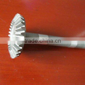 Steel Axle Gear Bevel Gear Shaft custom pinion shaft