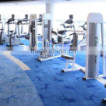 Ocean Blue GYM Carpet Woven Axminster Broadloom Carpet