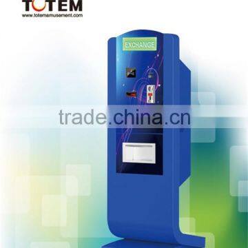 electronic cash exchange coin machine