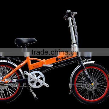 Lovely Modle Folding Electric Motorcycle With 36v 10A