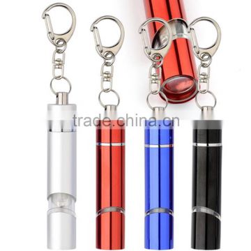 Multi-function Laser pointer LED torch with key chain Personalized items customized logo