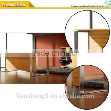 LS-3331 Director Office Furniture Table Design,MDF Big Size Office Table Specifications
