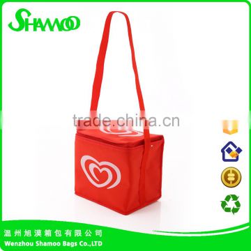 High quality polyester cooler bag for cans / lunch bag/ice cream bag