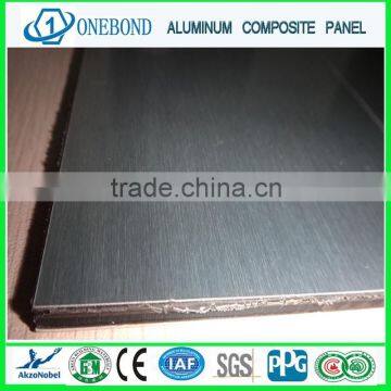 Silver Brush aluminum composite wall panels /ACP/ACM/