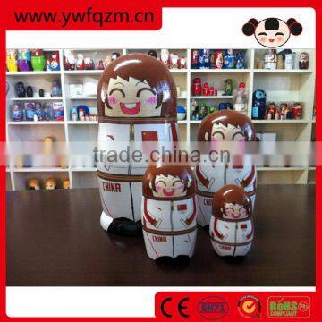 OEM wooden nesting doll gift