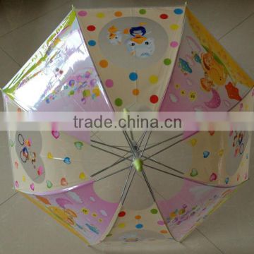 19" Auto open Child POE umbrella with cute printing