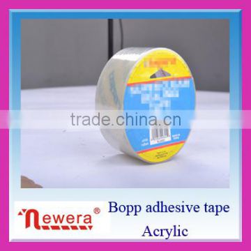 Hot Sale One Roll Packed 48mm Wide Clear Bopp Adhesive Packing Tape