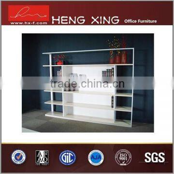 2015 Elegant office shelf / supermarket wooden shelf HX-4FL104