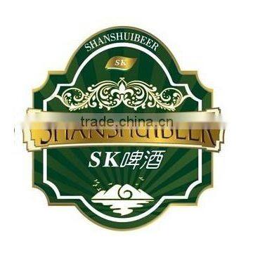 Adhesive Sticker,Adhensive Sticker Type and Bottled Beverage Usage Private Label Beer Stickers photo-4