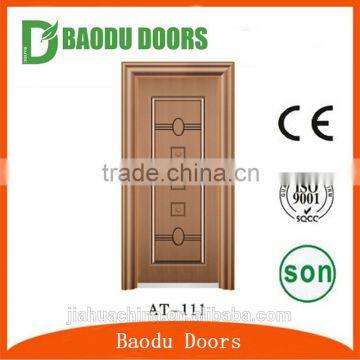 2016 factory directly sale pressed steel door skin exterior metal door skin